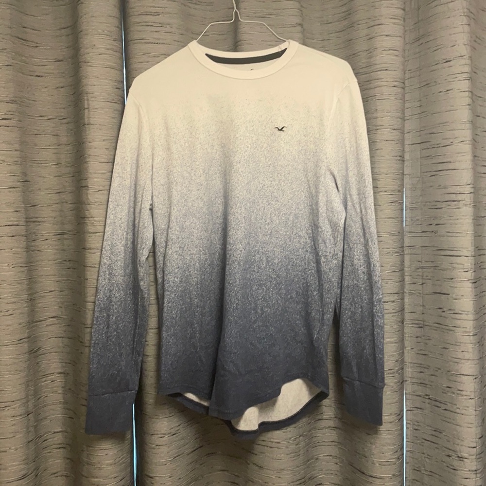 Men’s Hollister Blue Gradient Sweater